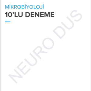 Mikrobiyoloji 10 ' lu Deneme
